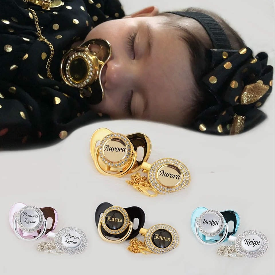 Luxury baby pacifiers 2025