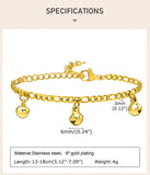 Adjustable Bell Anklets for Baby