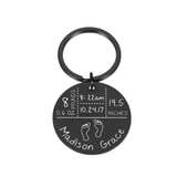 Exquisite Personalized Baby Keychain