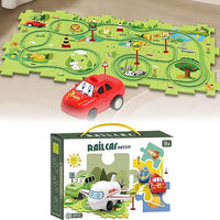PuzzleRacer™  Car Track Set