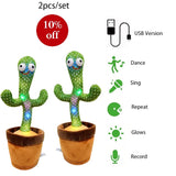 DANCING CACTUS PLANT - USB Charging Version