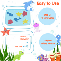 MAGICMAT™ | Tummy Time Water Mat - Develop & Learn