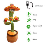 DANCING CACTUS PLANT - USB Charging Version