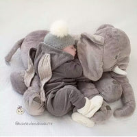 SOFT ELEPHANT PILLOW - LARGE SIZE