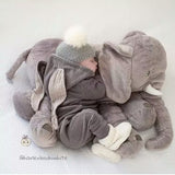 SOFT ELEPHANT PILLOW - LARGE SIZE