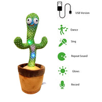 DANCING CACTUS PLANT - USB Charging Version
