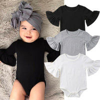 Newborn Baby Girls Princess Romper Outfit - babiespace